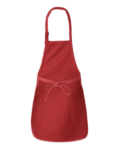 Rustic United Full-Length Apron with Pockets